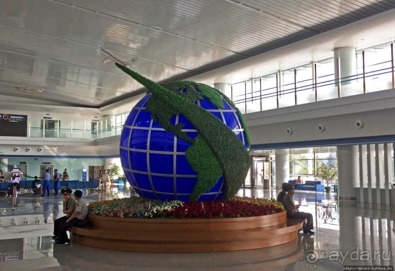 КНДР, прибываем в местный аэропорт