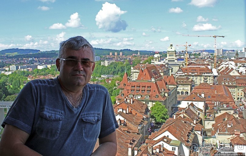 Мне сверху видно все... Красные крыши Старого Берна