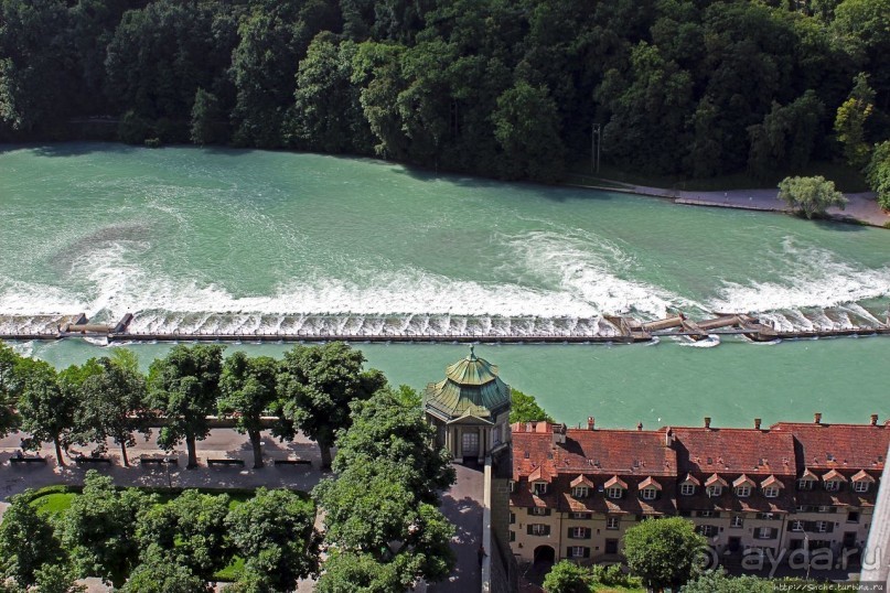 Мне сверху видно все... Красные крыши Старого Берна
