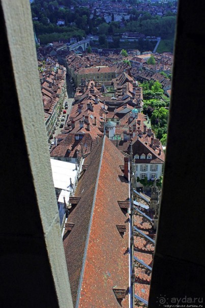 Мне сверху видно все... Красные крыши Старого Берна