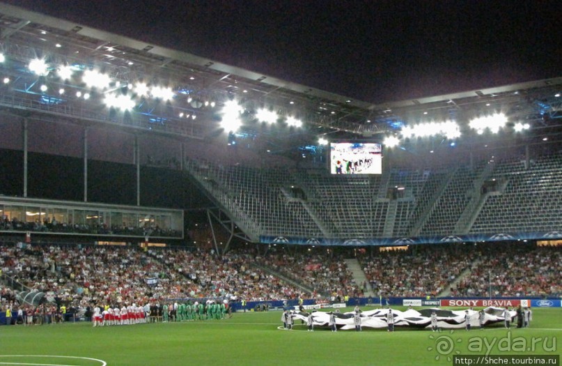 В Зальцбурге игрались в Лигу Чемпионов