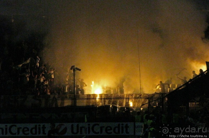 В Зальцбурге игрались в Лигу Чемпионов