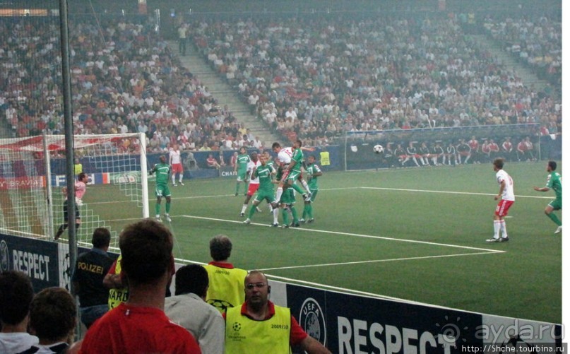 В Зальцбурге игрались в Лигу Чемпионов