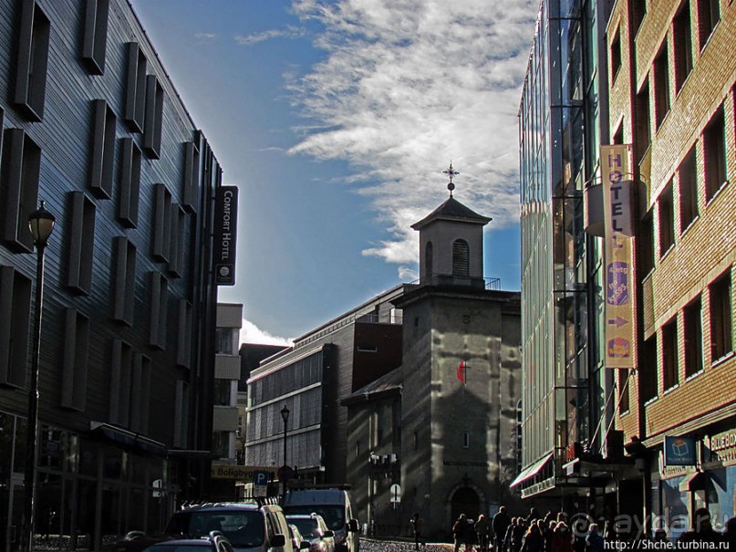 Нас встречает город Тронхейм