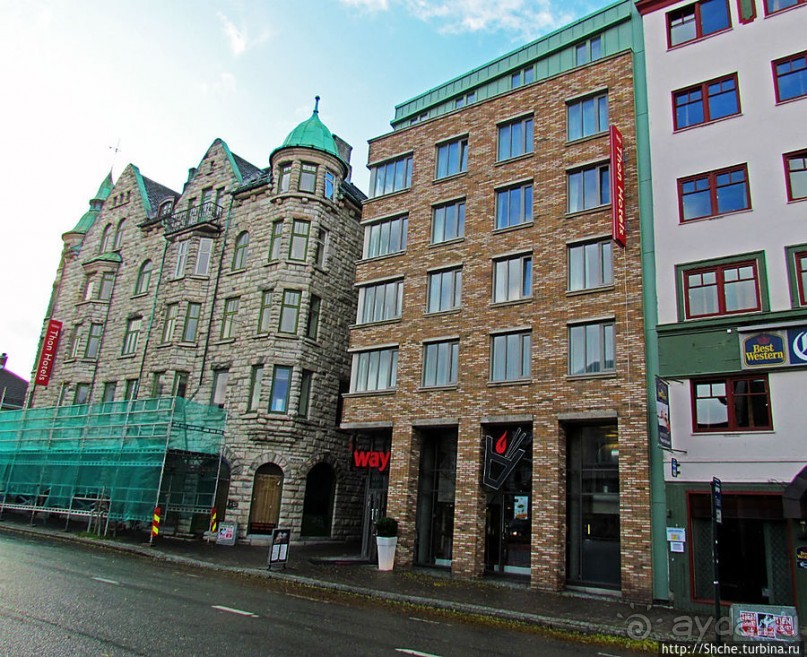 Нас встречает город Тронхейм