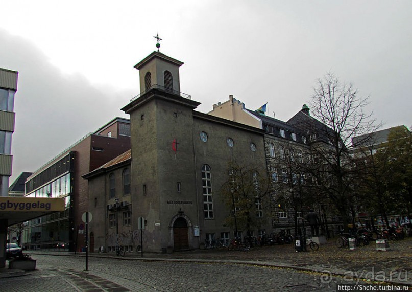 Нас встречает город Тронхейм