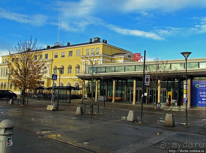 Нас встречает город Тронхейм