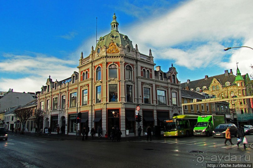 Нас встречает город Тронхейм