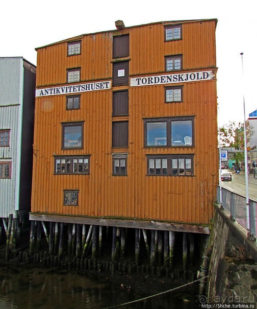 Нас встречает город Тронхейм