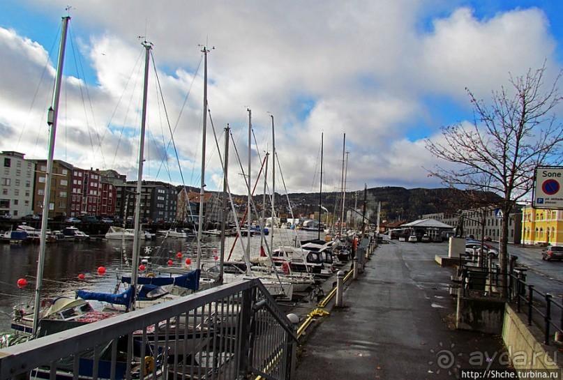 Нас встречает город Тронхейм