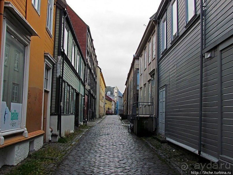 Нас встречает город Тронхейм