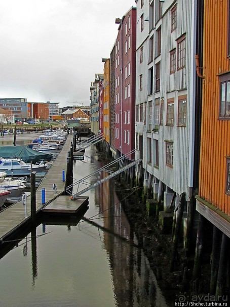 Нас встречает город Тронхейм