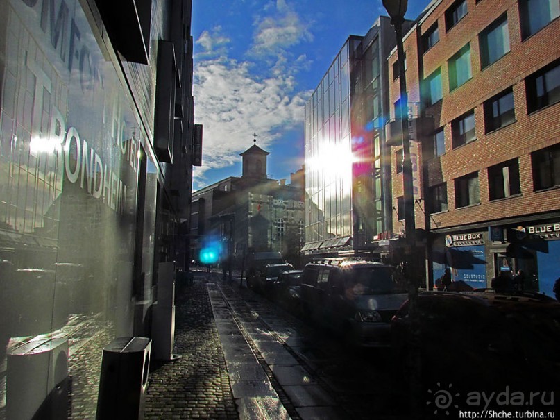 Нас встречает город Тронхейм