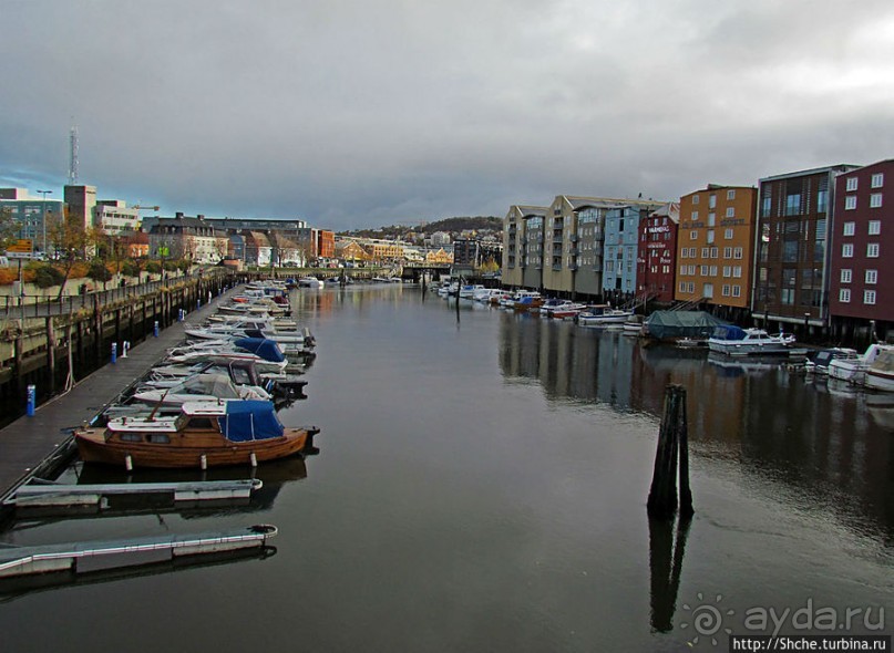 Нас встречает город Тронхейм