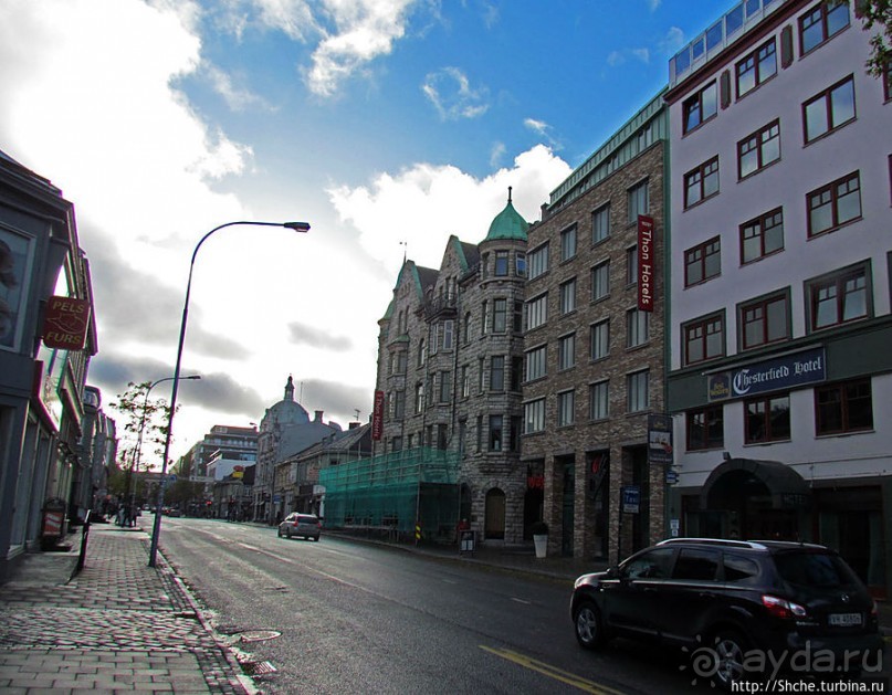 Нас встречает город Тронхейм