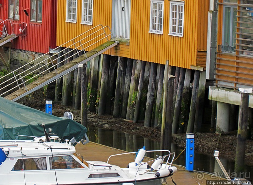 Нас встречает город Тронхейм