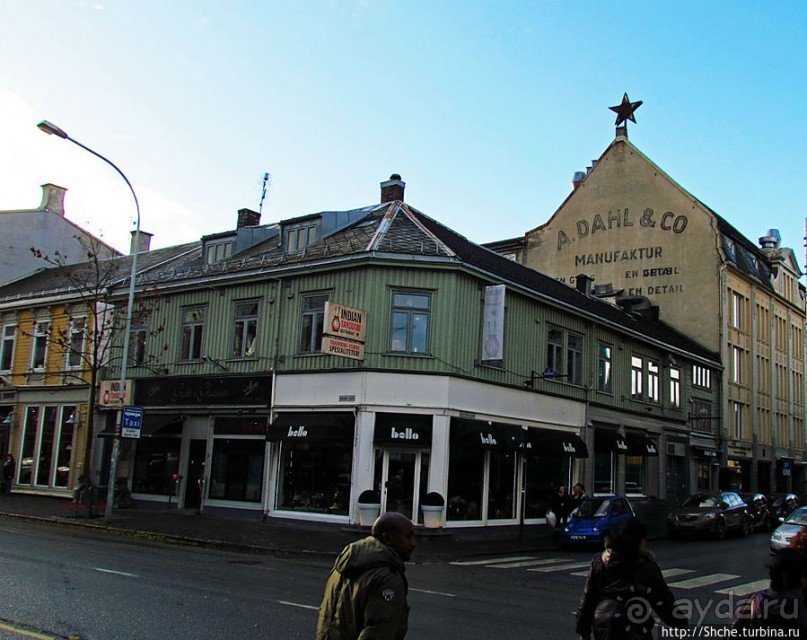 Нас встречает город Тронхейм