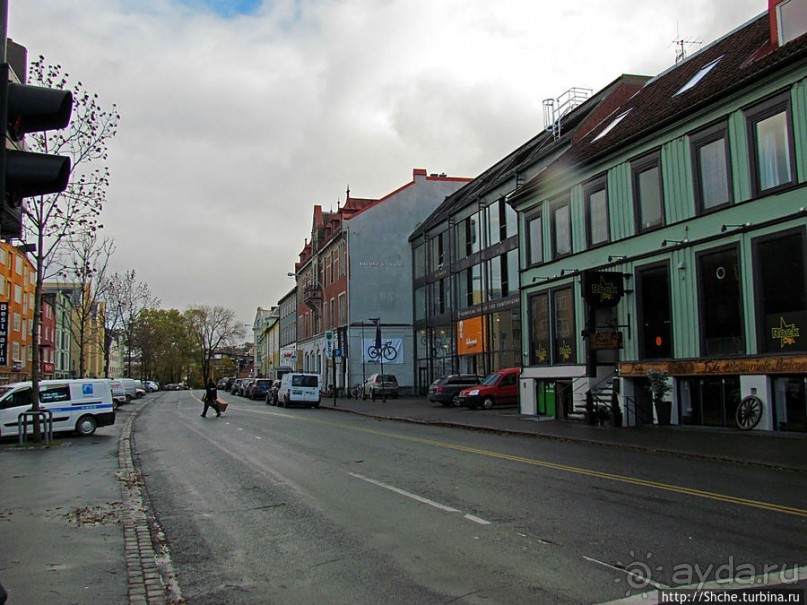 Нас встречает город Тронхейм