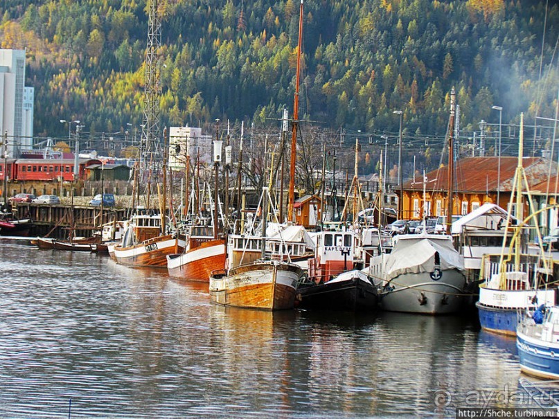 Нас встречает город Тронхейм