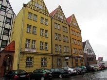 Знакомство с Гданьском. Вечер и такой не летний дождь в июне