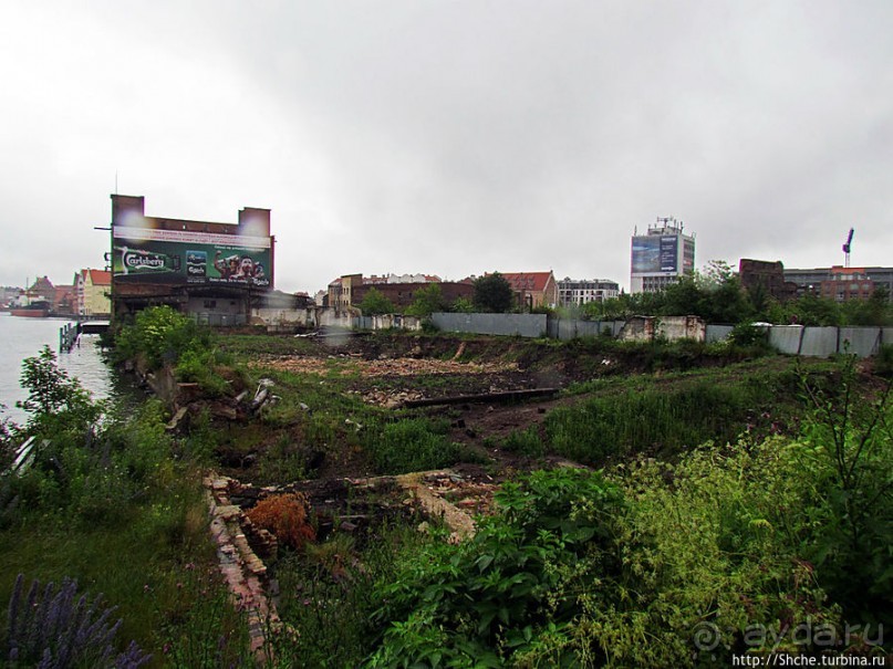 Знакомство с Гданьском. Вечер и такой не летний дождь в июне