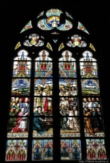 Витражи Нового собора Линца (Maria-Empfängnis-Dom)