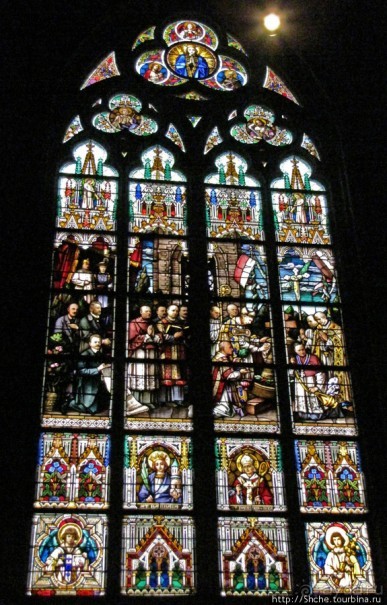 Витражи Нового собора Линца (Maria-Empfängnis-Dom)