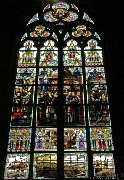 Витражи Нового собора Линца (Maria-Empfängnis-Dom)