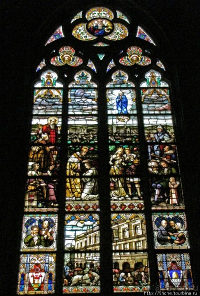 Витражи Нового собора Линца (Maria-Empfängnis-Dom)