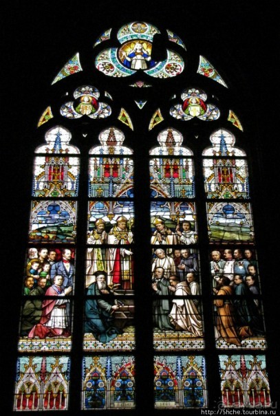 Витражи Нового собора Линца (Maria-Empfängnis-Dom)