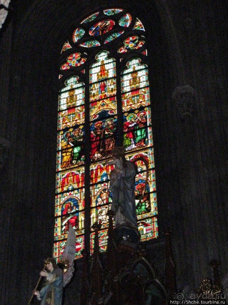 Витражи Нового собора Линца (Maria-Empfängnis-Dom)