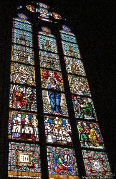 Витражи Нового собора Линца (Maria-Empfängnis-Dom)