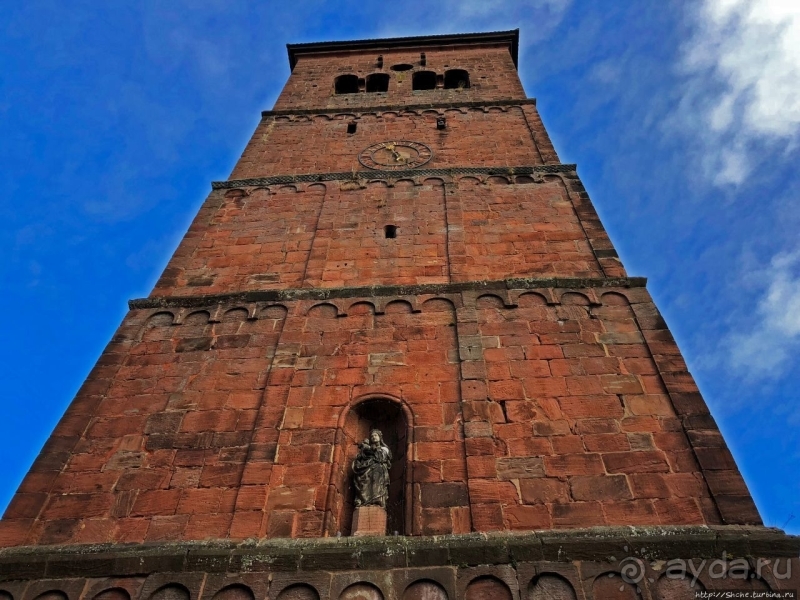 Такие я люблю. Церковь Рождества Богоматери в Саверне (XIIв)