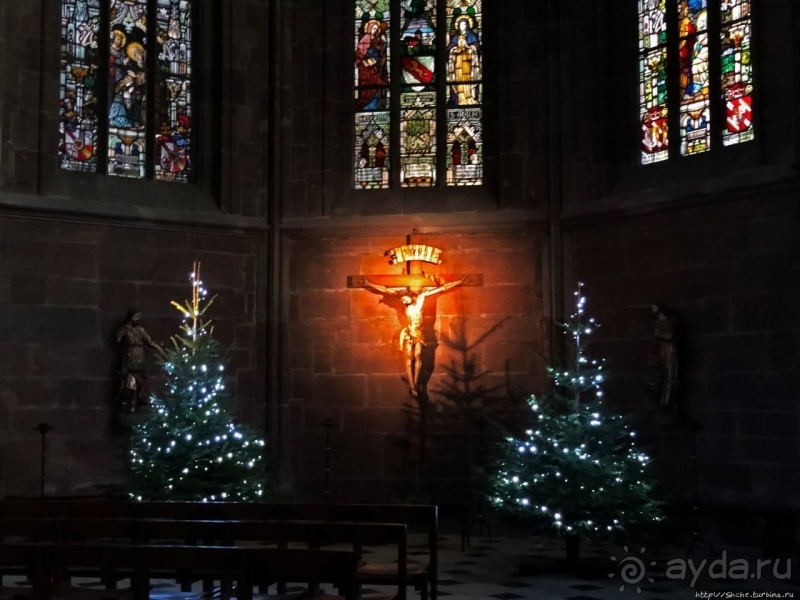 Такие я люблю. Церковь Рождества Богоматери в Саверне (XIIв)