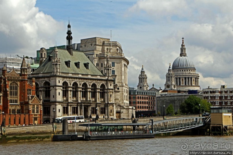 От Вестминстера до Тауэра по Темзе. Центр Лондона с воды