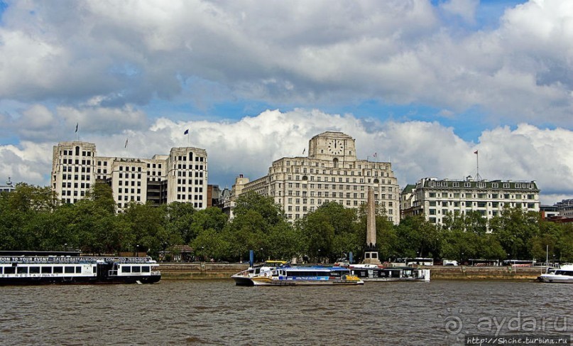 От Вестминстера до Тауэра по Темзе. Центр Лондона с воды