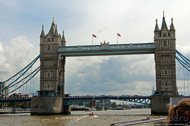 От Вестминстера до Тауэра по Темзе. Центр Лондона с воды