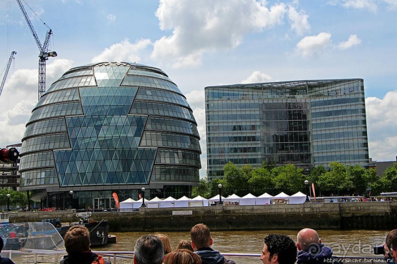 От Вестминстера до Тауэра по Темзе. Центр Лондона с воды