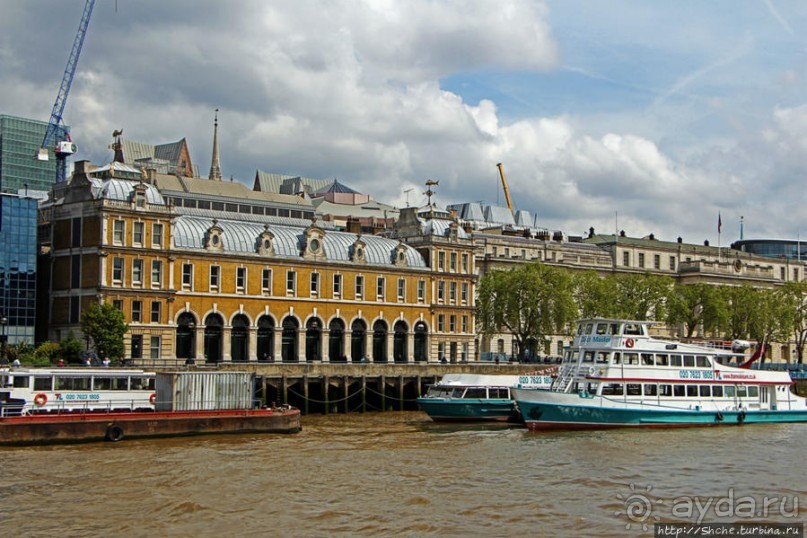 От Вестминстера до Тауэра по Темзе. Центр Лондона с воды
