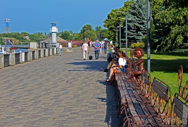 Альбом истории "Набережная города Днепра — самая длинная набережная в Европе"