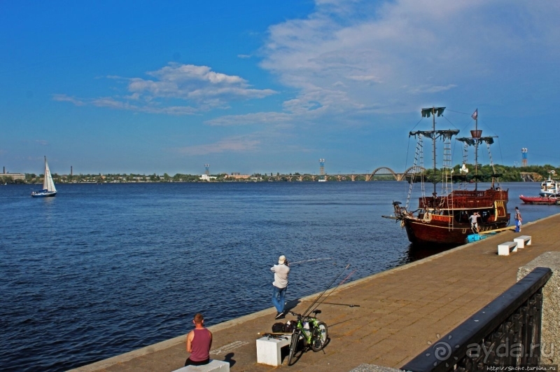 Альбом истории "Набережная города Днепра — самая длинная набережная в Европе"