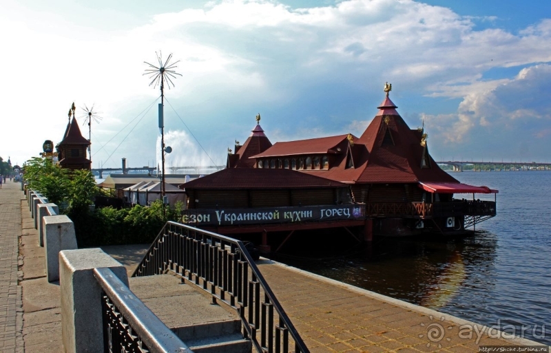 Набережная города Днепра — самая длинная набережная в Европе