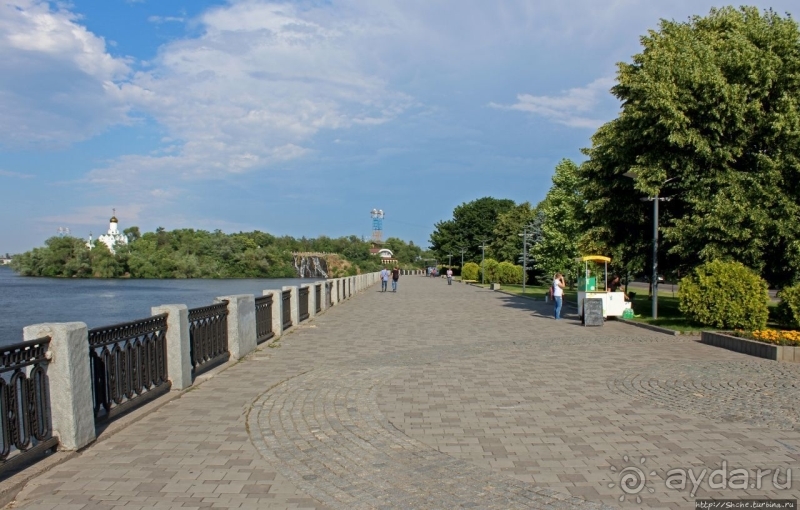 Набережная города Днепра — самая длинная набережная в Европе