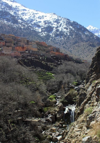 Арем — берберский городок в предгории Высокого Атласа