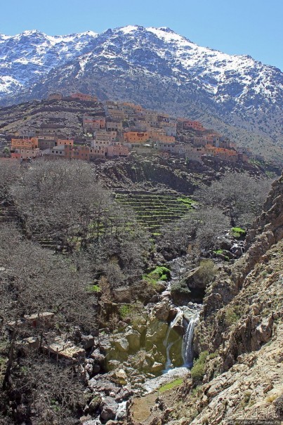 Арем — берберский городок в предгории Высокого Атласа