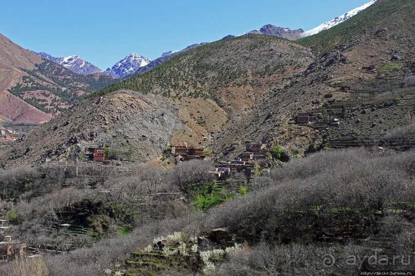 Арем — берберский городок в предгории Высокого Атласа