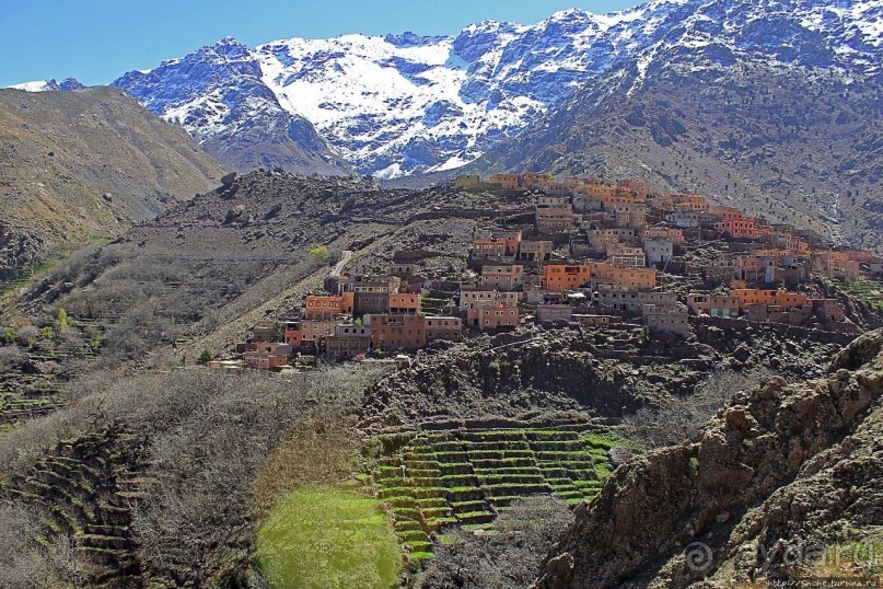 Арем — берберский городок в предгории Высокого Атласа