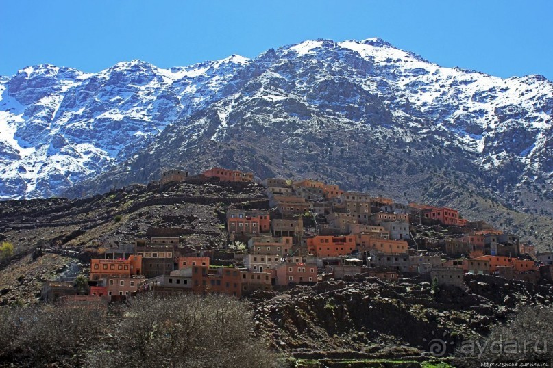 Арем — берберский городок в предгории Высокого Атласа
