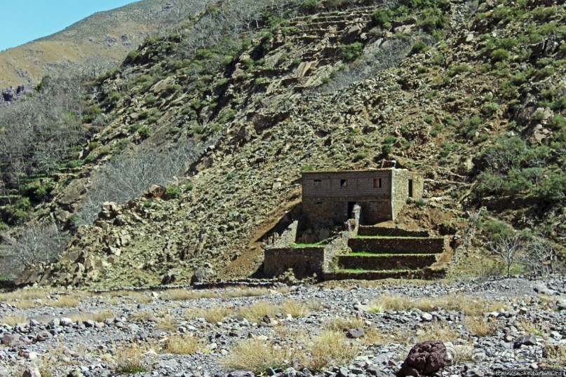 Арем — берберский городок в предгории Высокого Атласа