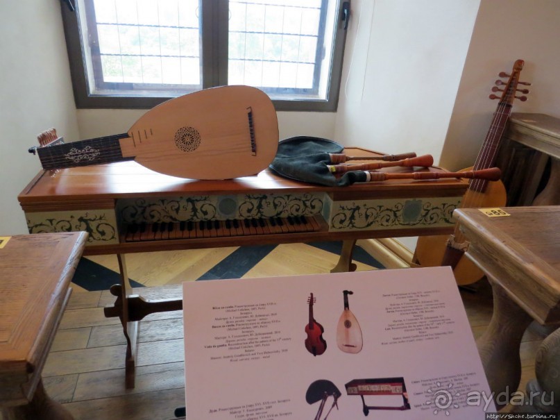 Музейные интерьеры Мирского замка